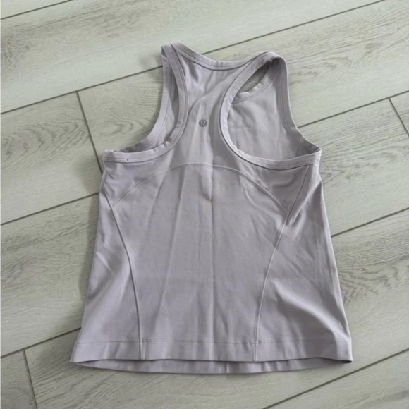 Lululemon Align Waist Length Racerback Tank Top Faint Lavender SIZE 6 - Picture 5 of 7